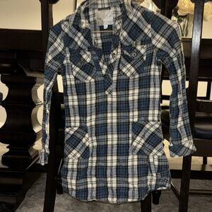 Joe’s jeans flannel fall plaid dress